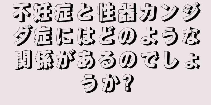 不妊症と性器カンジダ症にはどのような関係があるのでしょうか?