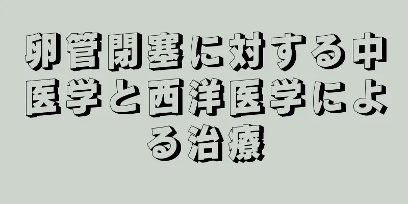 卵管閉塞に対する中医学と西洋医学による治療
