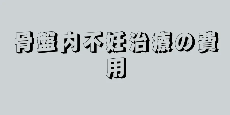 骨盤内不妊治療の費用