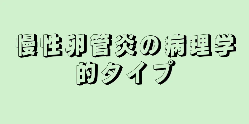 慢性卵管炎の病理学的タイプ