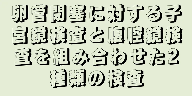 卵管閉塞に対する子宮鏡検査と腹腔鏡検査を組み合わせた2種類の検査