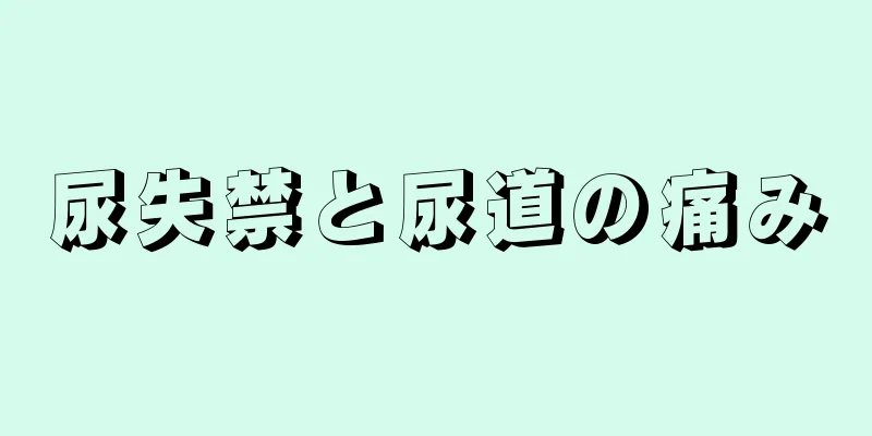 尿失禁と尿道の痛み