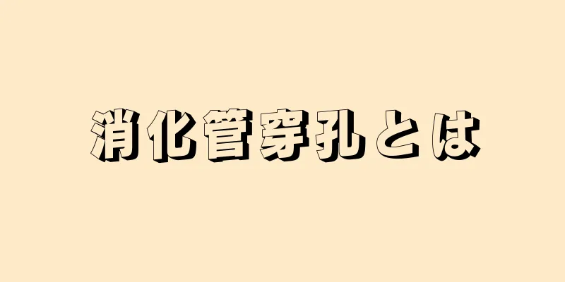 消化管穿孔とは