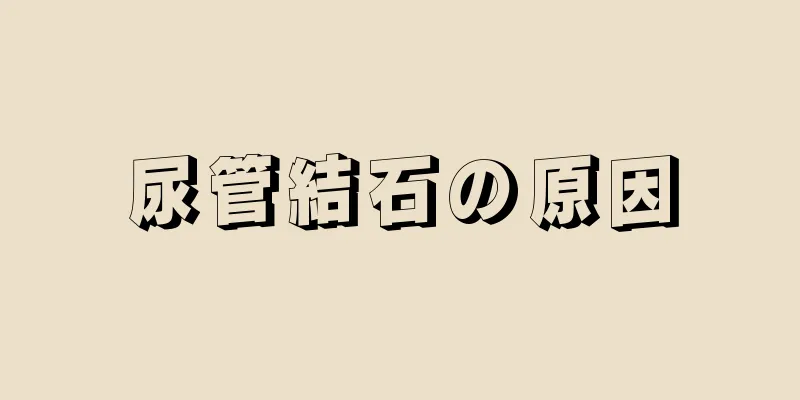 尿管結石の原因