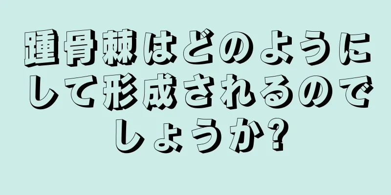 踵骨棘はどのようにして形成されるのでしょうか?