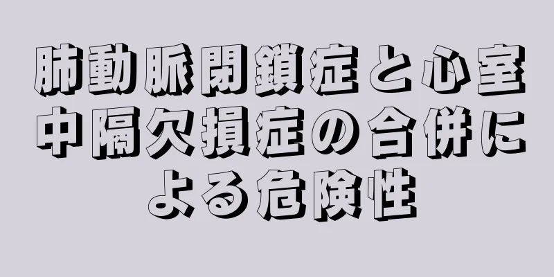 肺動脈閉鎖症と心室中隔欠損症の合併による危険性