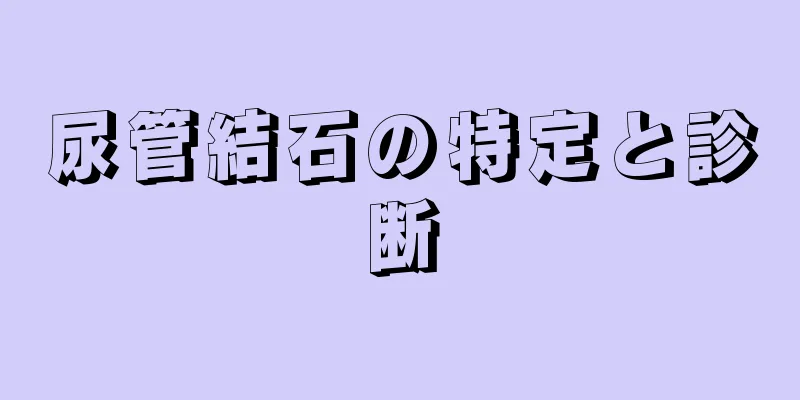 尿管結石の特定と診断