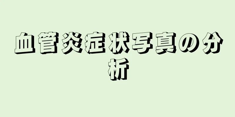 血管炎症状写真の分析