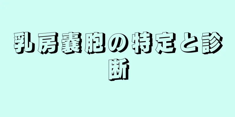 乳房嚢胞の特定と診断