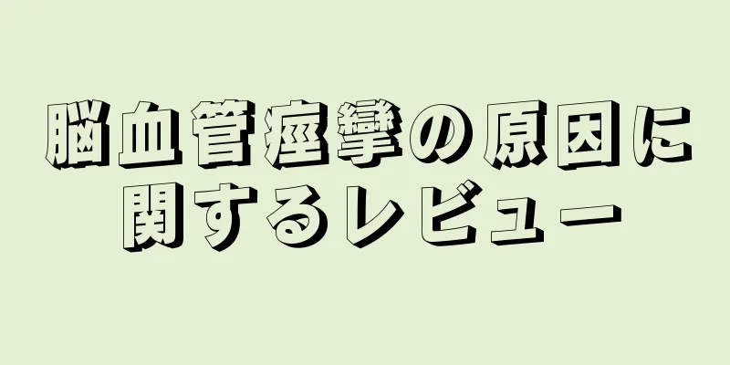 脳血管痙攣の原因に関するレビュー