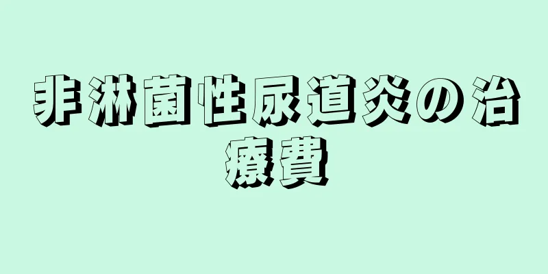 非淋菌性尿道炎の治療費