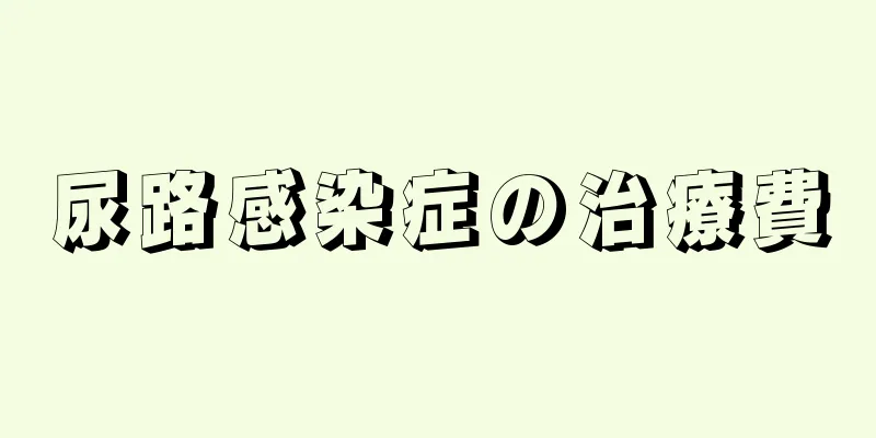 尿路感染症の治療費