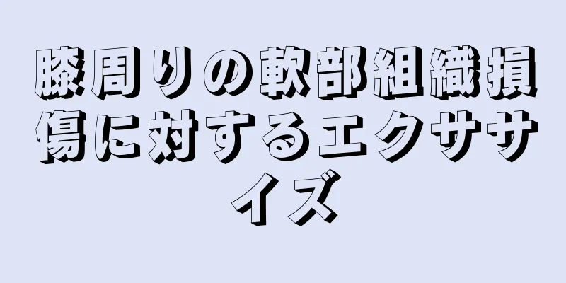 膝周りの軟部組織損傷に対するエクササイズ