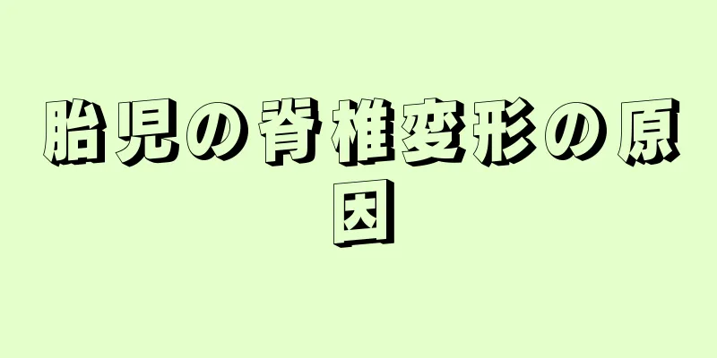 胎児の脊椎変形の原因