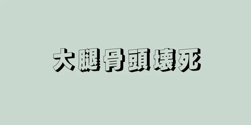 大腿骨頭壊死