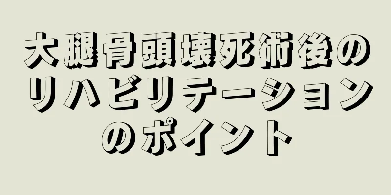 大腿骨頭壊死術後のリハビリテーションのポイント