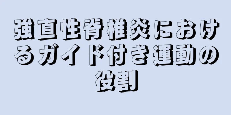 強直性脊椎炎におけるガイド付き運動の役割