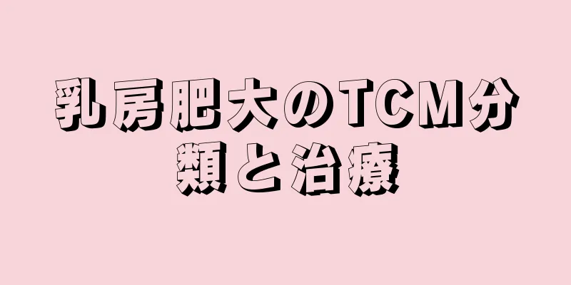 乳房肥大のTCM分類と治療