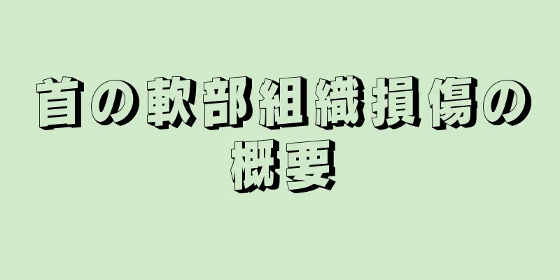首の軟部組織損傷の概要