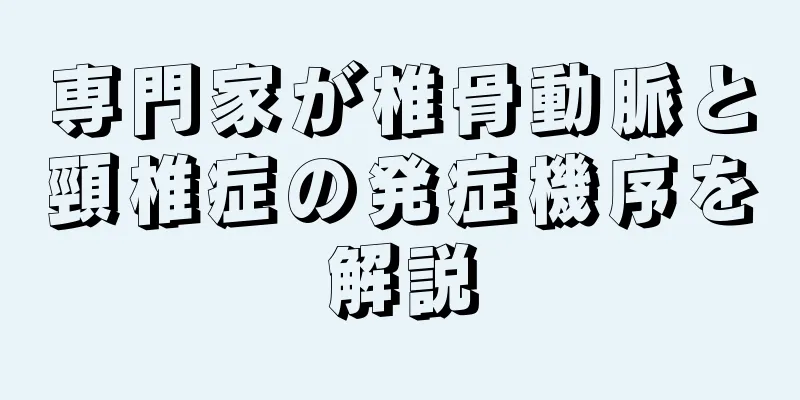 専門家が椎骨動脈と頸椎症の発症機序を解説