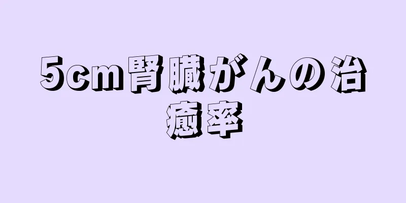 5cm腎臓がんの治癒率