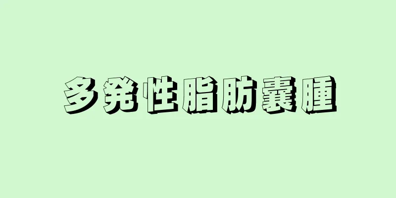 多発性脂肪囊腫
