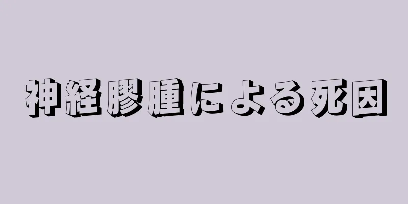 神経膠腫による死因