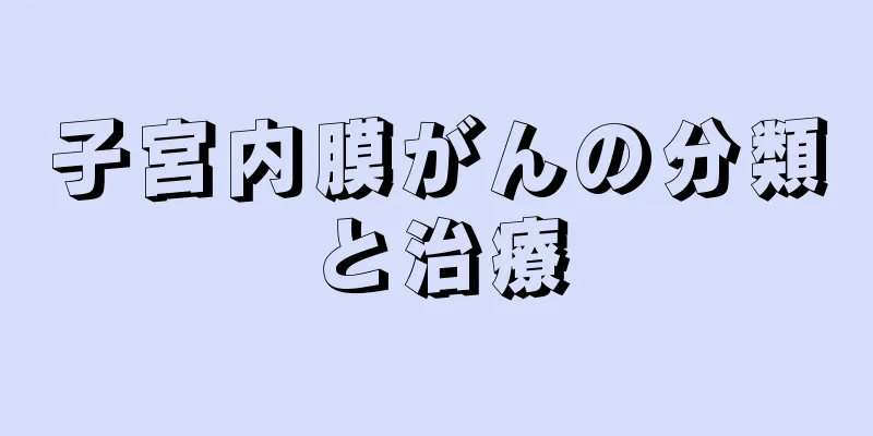 子宮内膜がんの分類と治療