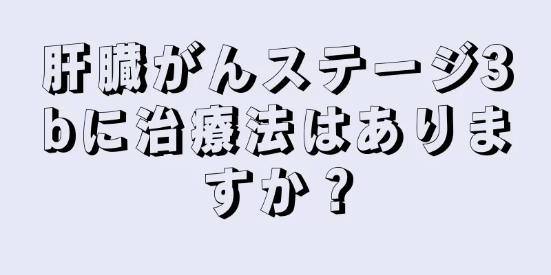 肝臓がんステージ3bに治療法はありますか？