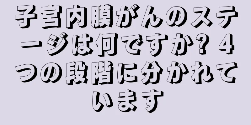 子宮内膜がんのステージは何ですか? 4つの段階に分かれています