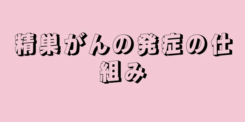 精巣がんの発症の仕組み