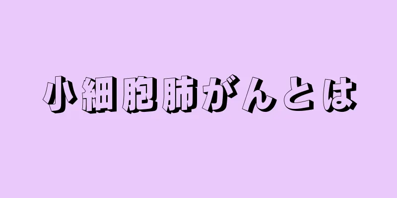 小細胞肺がんとは