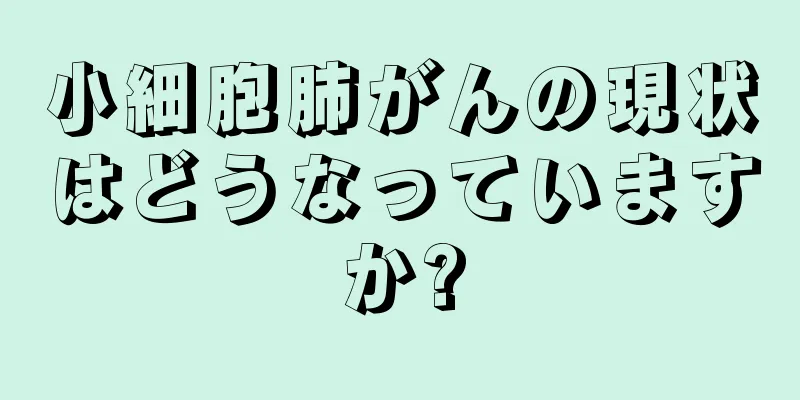 小細胞肺がんの現状はどうなっていますか?