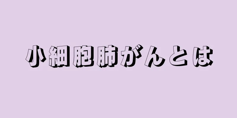 小細胞肺がんとは