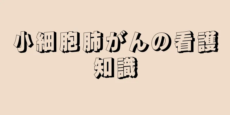 小細胞肺がんの看護知識