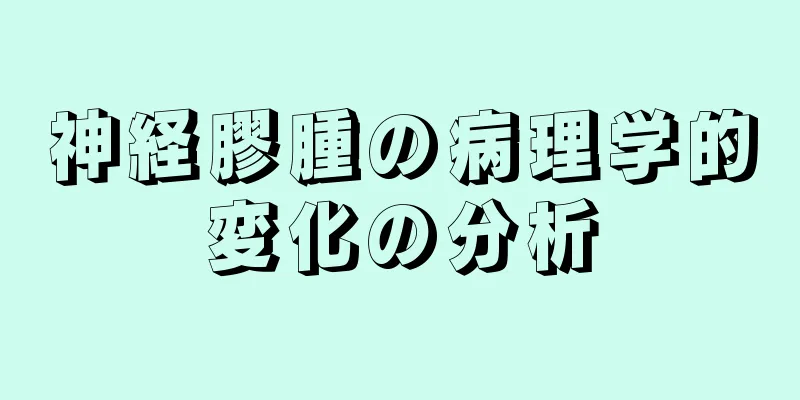 神経膠腫の病理学的変化の分析