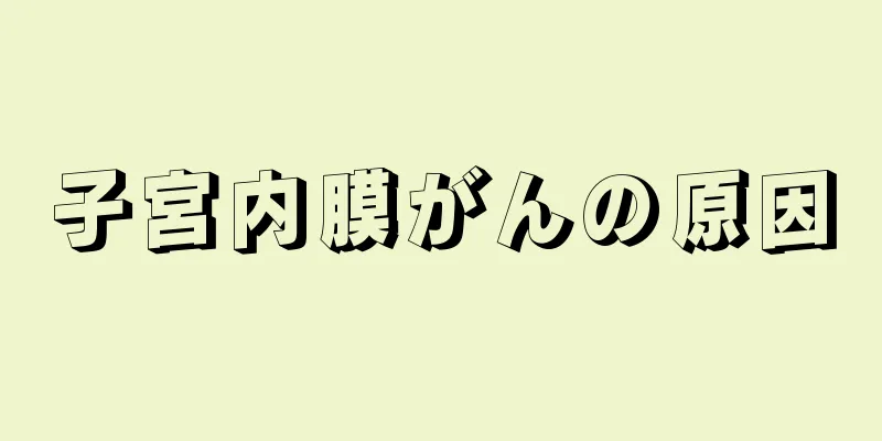 子宮内膜がんの原因