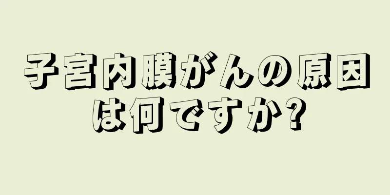 子宮内膜がんの原因は何ですか?