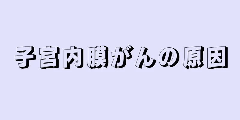 子宮内膜がんの原因