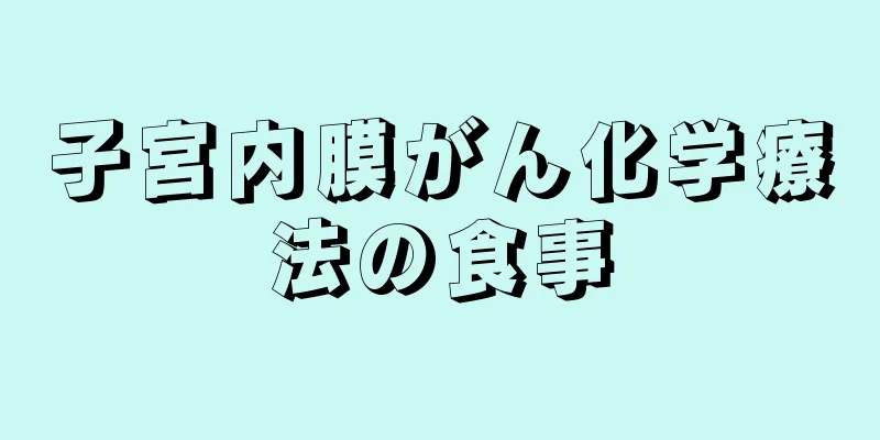 子宮内膜がん化学療法の食事