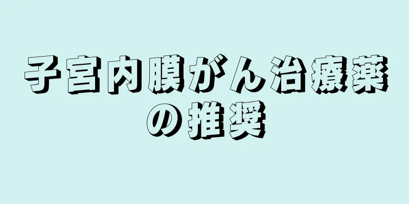 子宮内膜がん治療薬の推奨
