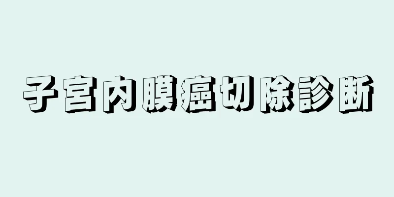 子宮内膜癌切除診断