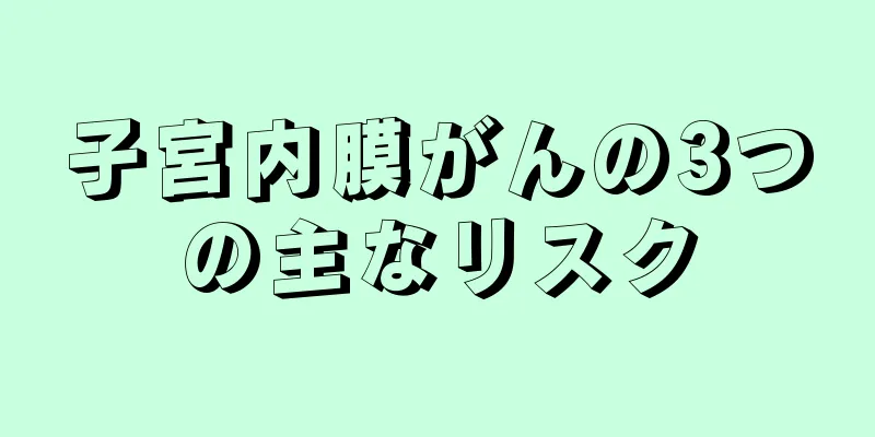 子宮内膜がんの3つの主なリスク