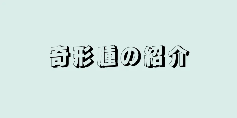 奇形腫の紹介