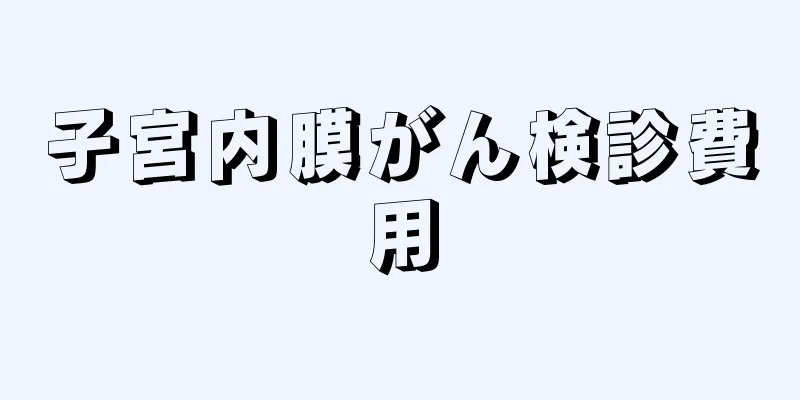 子宮内膜がん検診費用