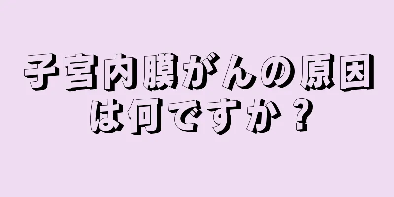 子宮内膜がんの原因は何ですか？