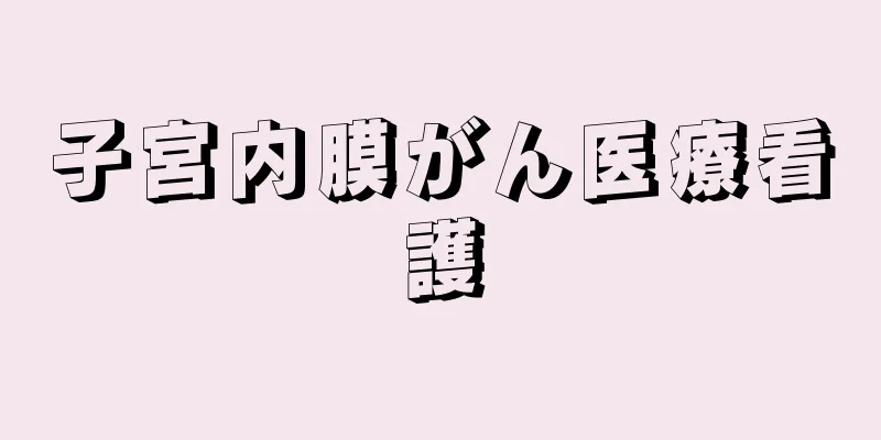 子宮内膜がん医療看護