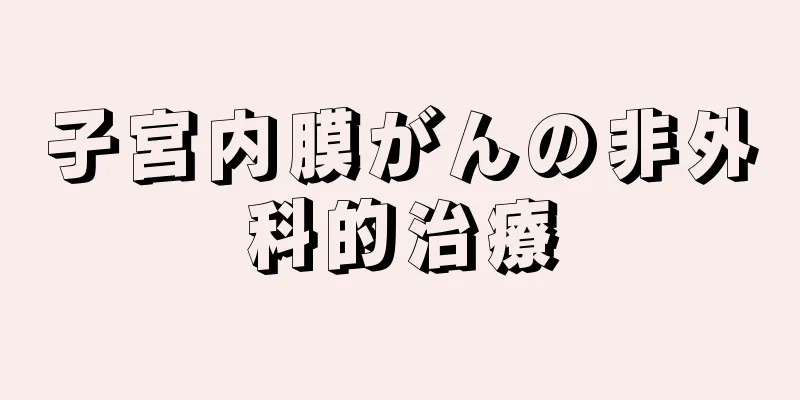 子宮内膜がんの非外科的治療
