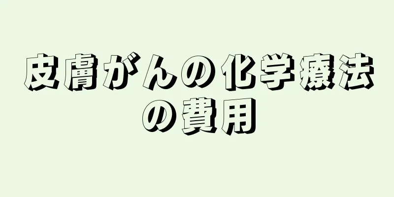 皮膚がんの化学療法の費用