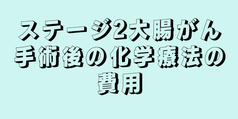 ステージ2大腸がん手術後の化学療法の費用
